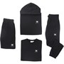 Money Boys Combo Patch Four Pack Hoodie, T-Shirt, Shorts And Joggers Set Black