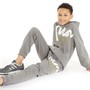Money Boys Boys Stencil Tracksuit Dark Grey