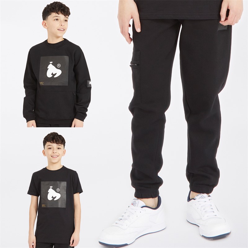 Buy Money Boys Combo Patch Tracksuit Black