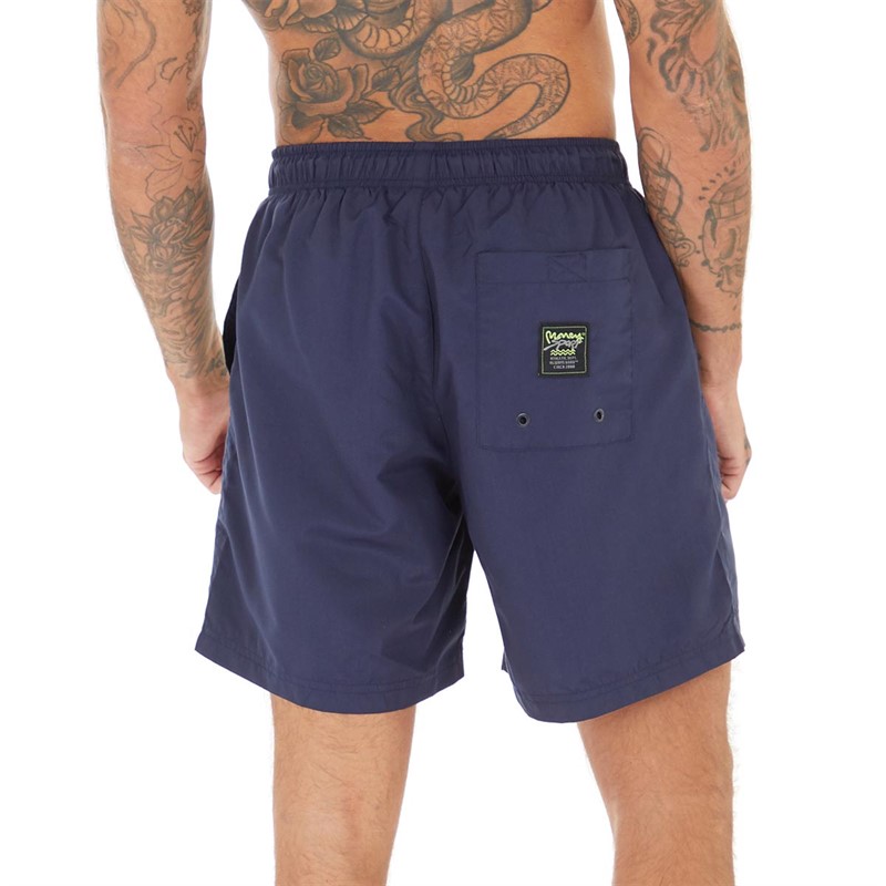 Money Mens Copyright Swim Shorts Navy