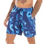 Money Mens Sig Camo Swim Shorts Navy