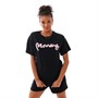 Money Womens Kaya Short Sleeve T-Shirt A Black