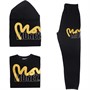 Money Boys Stencil Block Three Pack Tracksuit And T-Shirt Set Black/Gold