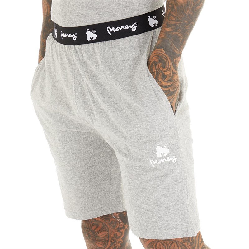 Money Mens Co-Ord Grey Melange