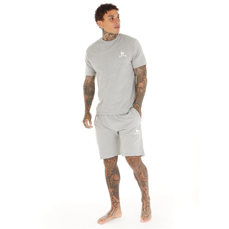 Money Mens Co-Ord Grey Melange