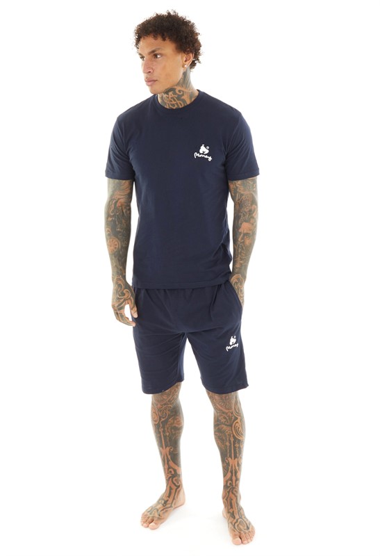 Money Mens Lounger Co-Ord Set Navy