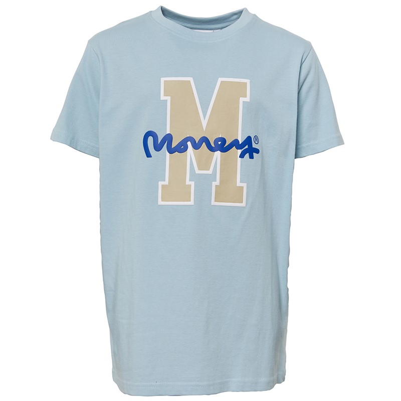 Money Boys Big M T-Shirt Sky Blue