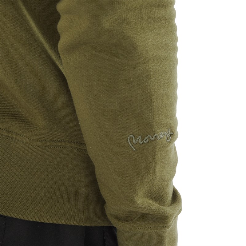 Money Mens Sig Line Hoodie Olive
