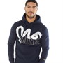 Money Mens Stencil Blk Gold Hoodie Navy