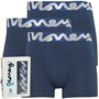 Money Mens Three Pack Chop Boxers Navy