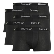 Money Boys Silver Money Sig Five Pack Trunks Black