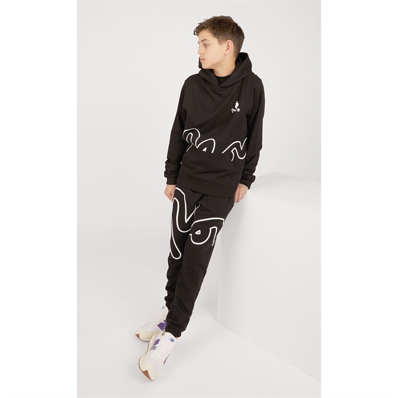 Money Boys Hidden Sig Three Piece Tracksuit Black