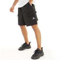 Money Mens Cargo Engineer Shorts Black