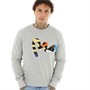 Money Mens Super Sig Chenille Sweatshirt Grey Melange