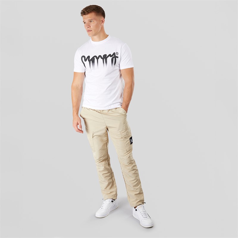 Money Mens Drip Fade Three Pack T-Shirts White/Navy/Black