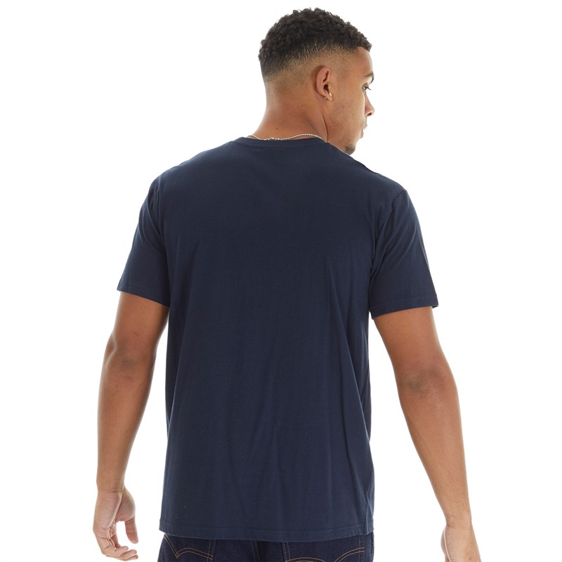 Money Mens Wrap T-Shirt Navy