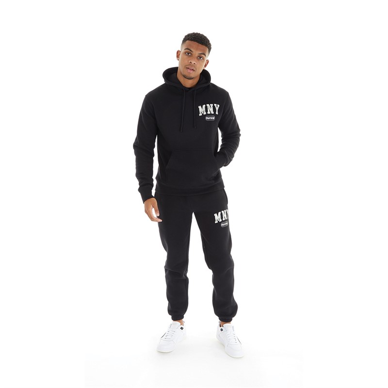 Money Mens Money Camo Fill Hoodie Black