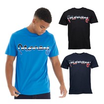 Money Mens Sig Ape Chrome Three Pack T-Shirts French Blue/Navy/Black