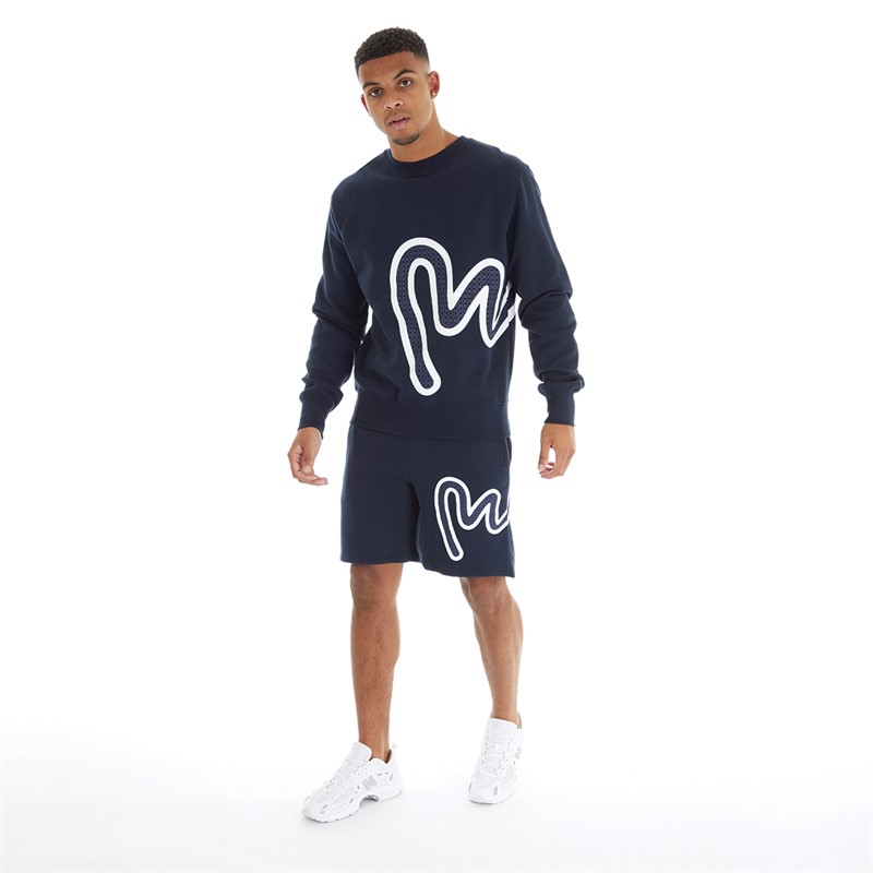 Money Mens Sig Star Co-Ord Set Navy