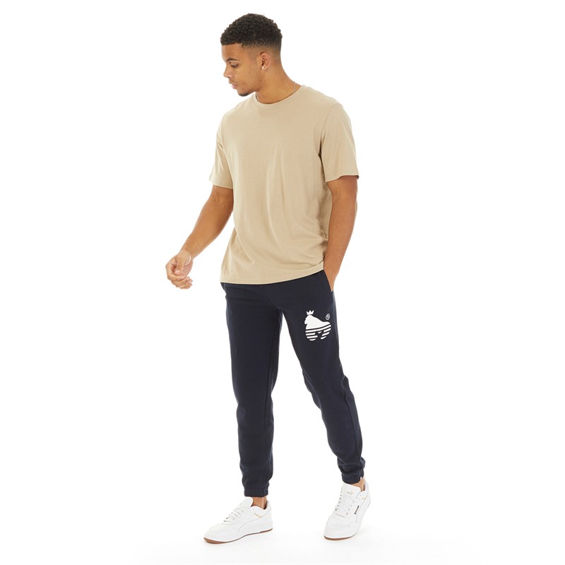 Money Mens Sport Ape Joggers Navy