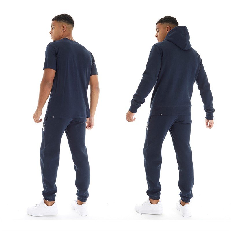 Money Mens Two Money Three Pack Hooded Tracksuit And T-Shirt Set Navy