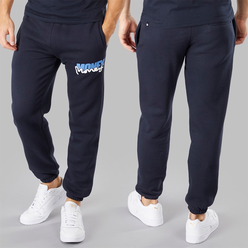 Money Mens Three Pack Tracksuit and T-Shirt Set Navy