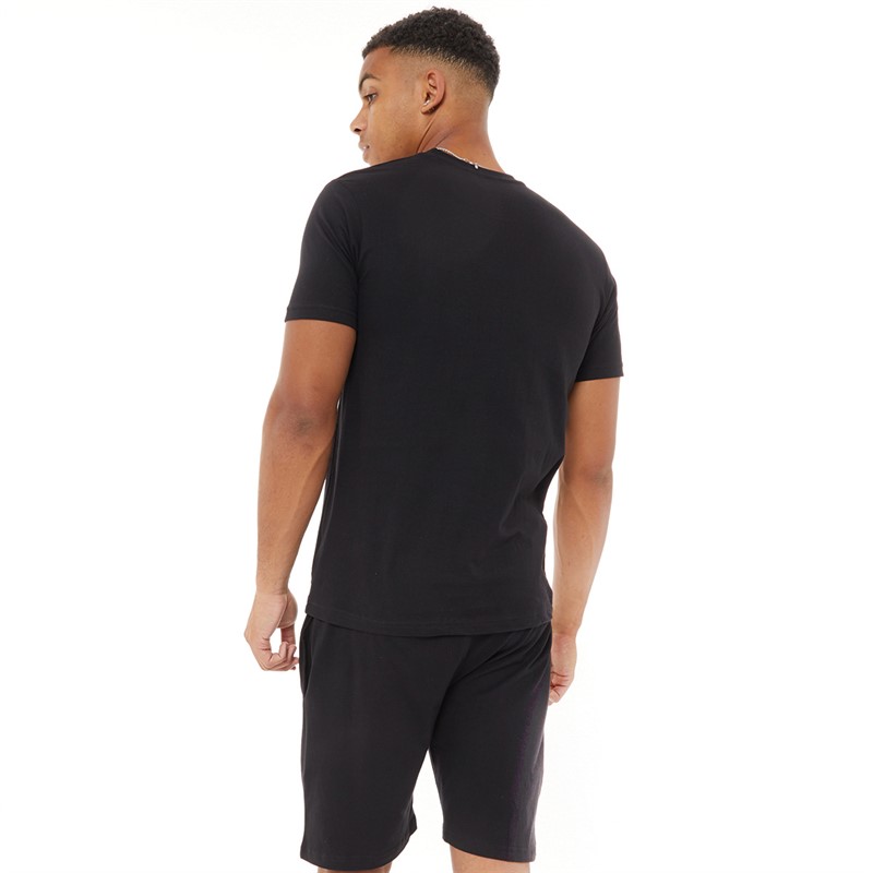 Money Mens Lounger Co-Ord Set Black