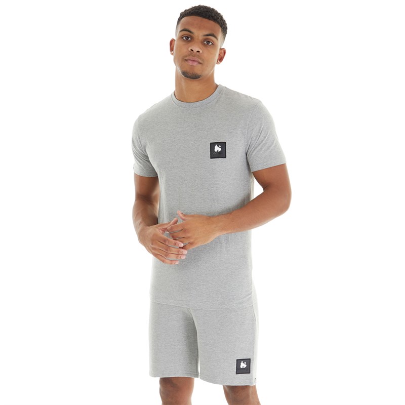 Money Mens Combo Twin Set Grey Melange