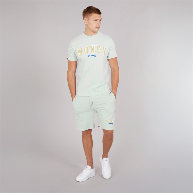 Money Mens College Co-Ord Set Baby Blue