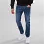Money Mens Ape Print Jeans Mid Wash