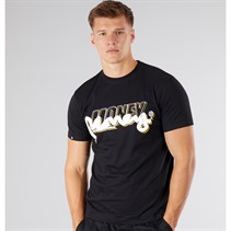 Money Mens Double Money T-Shirt Black
