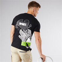 Money Mens Sig Spinner T-Shirt Black