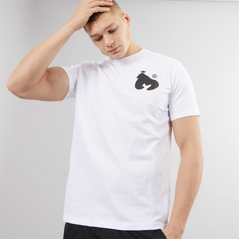 Money Mens Cargo T-Shirt White