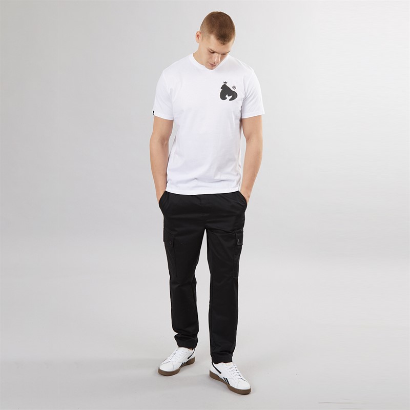 Money Mens Cargo T-Shirt White
