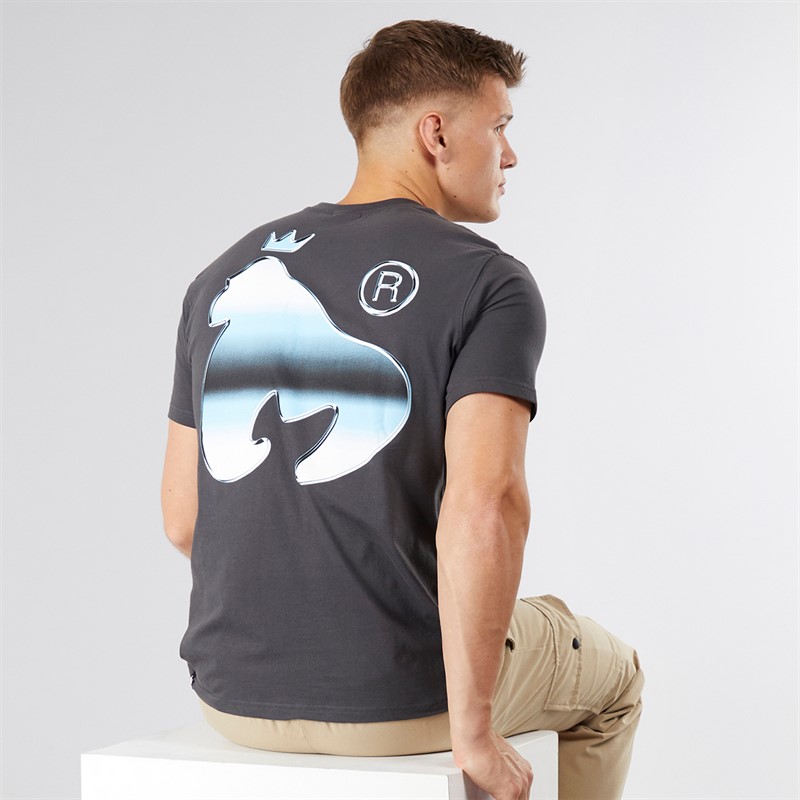Money Mens Chromo Sig Ape T-Shirt Anthracite/Chrome