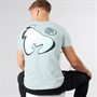 Money Mens Sticker T-Shirt Baby Blue