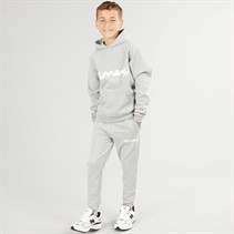 Money Boys Chop Sig Hoodie And Joggers Tracksuit Grey Marl