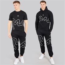 Money Mens Hidden Sig Three Piece Tracksuit Black