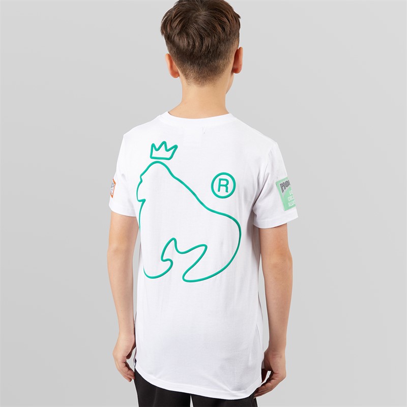 Money Boys Patch T-Shirt White