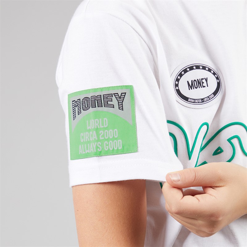 Money Boys Patch T-Shirt White