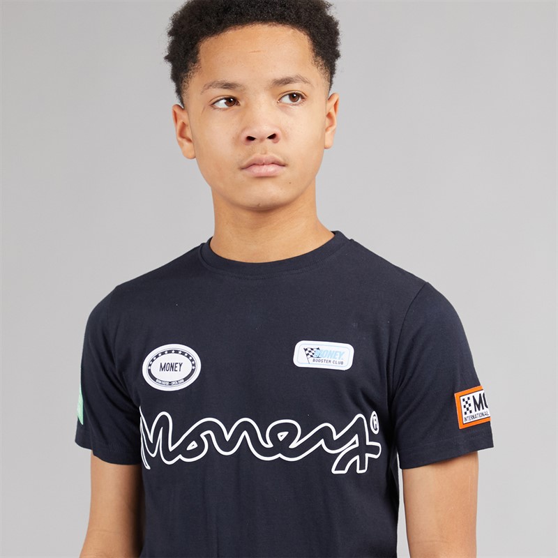 Money Boys Patch Co-Ord Set Navy