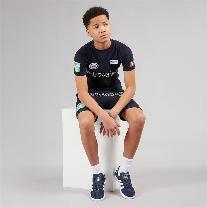 Money Boys Patch Co-Ord Set Navy