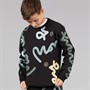 Money Boys Super Sig Crew Sweatshirt Black