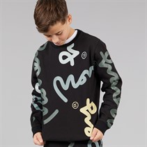 Money Boys Super Sig Crew Sweatshirt Black