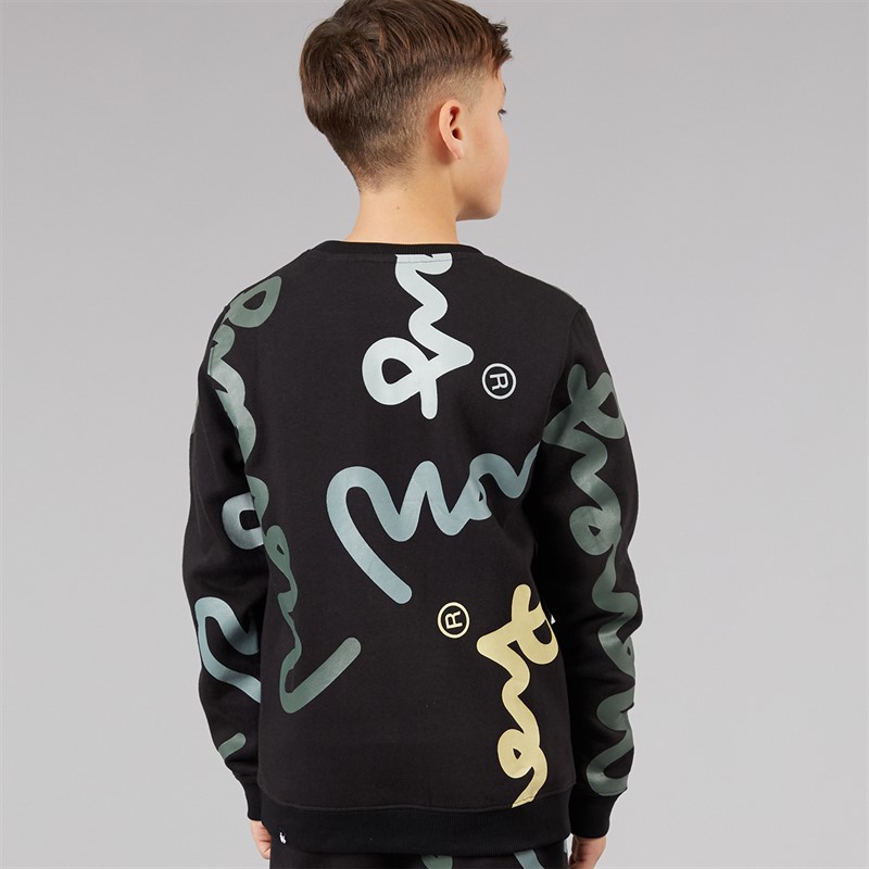 Money Boys Super Sig Crew Sweatshirt Black