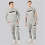 Money Mens Tracksuit And T-Shirt Three Pack Set Grey Melange