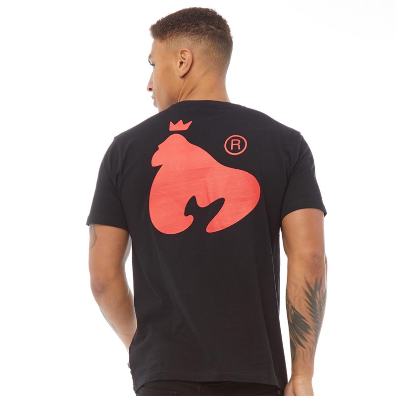 money jumper black and red