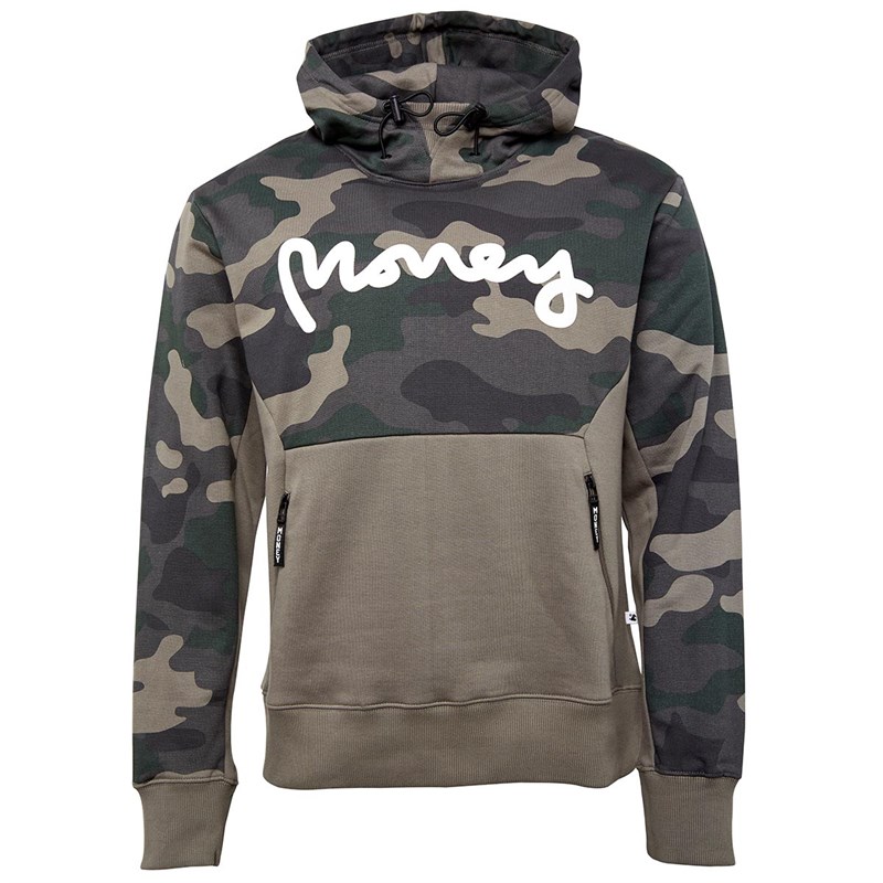 money camo hoodie