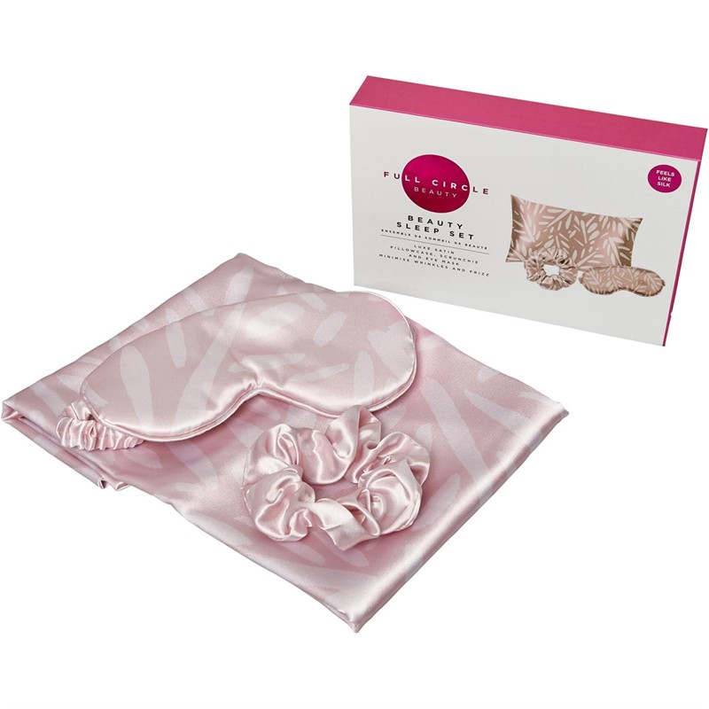 Buy Danielle Womens Full Circle Beauty Silky Satin Pillowcase, Eye Mask