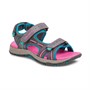 Merrell Kinder Panther Sandalen Grau / Türkis